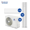 Gree (GREE) central air conditioner household one-to-two to three-to-four hanging unit/cabinet unit/duct unit multi-connected full DC frequency conversion first-level energy-efficiency central air-conditioning multiple indoor units optional 4 HP first-level energy efficiency one-to-two (1.5 HP wall-mounted + 3 HP cabinet unit)