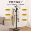 Bahainiao coat rack, floor-standing clothes rack, vertical clothes hanging iron metal bag rack, entrance hall, bedroom large clothes rack