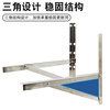 Suitable for outdoor unit air conditioner bracket thickened 304 stainless steel air conditioner outdoor unit bracket 1.5 hp 2/3 hp air conditioner frame 1-1.5 hp stainless steel 1.4 thick, load-bearing 320 catties 46CM