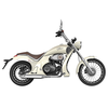 Zongshen YOMI automatic cruise motorcycle Folk White/Air version