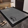 Foyer floor mat, high-end simple entrance door, dirt-resistant and dust-repellent, entrance door mat, thickened entrance mat, non-slip door mat, enjoy life 120cM*160Cm, easy to care for