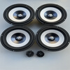 Car service Great Berlin Sound original disassembled 6.5-inch car set speaker with heavy mid-bass car audio tweeter modification 2 tweeters and 4 mid-bass