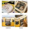 Bei Chuzhong Cat Maternity Room Cat Maternity Nest Large Folding Cat Cage Closed Production Isolation Room Dog Tent Cat Fence Small Size Suitable for Cat Mothers + Multiple Cat Babies Multi-purpose in one room/rectangular shape does not take up any space/breathable large space Folds and is easy to store/strong and scratch-resistant/durable