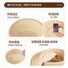 Youao sugarcane pulp paper plate and paper bowl disposable tableware waterproof and oil-proof natural color degradable paper bowl 350ml*50 pieces