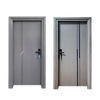 Zinc alloy room steel door interior door bedroom door rental apartment project sound insulation moisture-proof anti-theft door customization thick material apartment model 88 205 10 inner opening left lock
