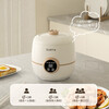 2025 New Rice Cooker Smart Reservation Dormitory Multifunctional Small Fully Automatic Steaming Rice Cooker 1.8L Integrated Rice Cooker Black Ceramic Crystal
