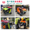 High-pressure pipe unblocking machine water rat sewer cleaning machine high-power gasoline diesel high-power property municipal commercial industrial area rainwater and sewage cleaning equipment Zongshen gasoline Italian AR unblocking 600mm pipe