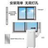 Gree GREE mobile air conditioner heating and cooling machine 2 HP home living room rental kitchen air conditioner strong heating small outdoor unit free installation vertical air conditioner KYR-40/NARA1B