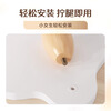Wooden Shuangfu monitor elevated computer stand computer pad elevated office desk storage rack storage rack laptop stand