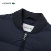 LACOSTE French crocodile women's 25 autumn and winter new solid color zipper goose down jacket | BF2502 166/navy blue L 40