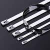 Deqi 304 stainless steel cable tie metal wire fixed cable 7.9*1000mm 20 pieces/pack