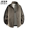 JEEP SPIRIT Jeep jacket men's jacket men's autumn and winter casual high-end style sports high-end sense handsome stand-up collar clothes