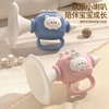 ZOZX trumpet children's 0-3 years old toy baby blowing music trumpet harmonica blowing whistle can be blown cute duck trumpet lemon yellow comes with a hanging neck rope