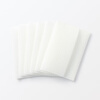 MUJI portable glasses cleaning cloth glasses cloth lens cleaning cloth OGB89A4A white 14 sheets * 1 pack