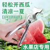 Taipeng Watermelon Opening Tool 304 Stainless Steel Watermelon Opening Clamp Fruit Shop Cutting, Breaking and Segmenting Special Melon Opening Tool 5 Watermelon Opening Tools 304