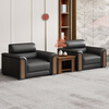 Earl Cullen office sofa simple modern business reception room reception single seat three person office coffee table combination set three person