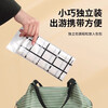 Chengyang disposable tablecloth camping tablecloth outdoor picnic mat restaurant waterproof and oil-proof tablecloth hotel stone tablecloth affordable pack 20 pieces black and white checkered tablecloth 120CM*180CM