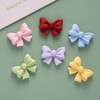 Macaron color bow diy resin jewelry accessories homemade mobile phone case hairpin hairpin decorative material pink