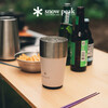 Snow Peak Outdoor Camping Stainless Steel Portable Beer Tea Coffee Cup Tableware TW-470-BK