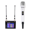 Tiansot Tissot KK205 wireless microphone internet celebrity anchor singing live outdoor touch screen microphone white one for two