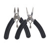 Chengyang industrial-grade mini diagonal pliers 4-inch electronic scissors small toothless pointed nose pliers fishing line pliers curved wire round nose pliers