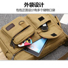 Feng Shang durable tool bag canvas multi-pocket plumber bag woodworking wear-resistant hardware tool bag portable crossbody sturdy