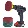Fengxi polishing artifact tile electric scouring pad set marble stone cleaning brush wheel electric drill brush