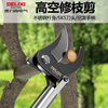 DELIXI ELECTRIC high-altitude pruning shears, extended pole, longan fruit-picking shears, special scissors for pruning high-branch fruit trees and cutting branches, high-altitude pruning shears, single section 2 meters