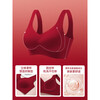 Fenton underwear for women's birth year red seamless push-up wedding bridal panties and socks set bra 2026 is the year of the horse, foundation skin, pull-up and push-up, side breast reduction M 90-110 pounds 34/75ABC