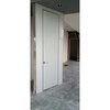 Minimalist design, narrow-sided aluminum-wood door, hidden frame door, whole-house customized swing door style, 25-wide extremely narrow aluminum-wood door with MiSi lock