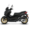 Tianying TX250E Deluxe Edition Fuel Scooter Long-distance Motorcycle Travel Luxurious and Comfortable Matt Black 25 Models 12 Interest-Free Periods