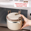 Feiyuejia insulated lunch box family can use microwave to bring meals to work. Large capacity stainless steel dinner plate insulated bucket multi-layer packed lunch. Portable one-piece can be microwaved and heated. Double layer