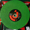 Wen Yijia 350/400 metal cutting disc grinding wheel disc angle grinder cutting disc resin grinding disc industrial grade green 350/30 tablets 1 box