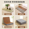Visibility double-sided tatami mat custom-made foldable Japanese-style coconut palm mattress floor sleeping mat lunch break floor mat four-season mat gray 5cm thick double-sided four-fold 180*200cm cool rattan mat+natural coconut palm+comfortable
