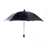 YWZR Camera Umbrella Body Accessories Rainproof Sunshade Umbrella Mini Small Body Accessories Hot Shoe Cover Universal Anti-Micro Umbrella Suitable for Sony Body Accessories Black-50cm Rotating Head Large Umbrella