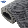 Jin Shiluo S-shaped PVC hollow carpet plastic waterproof swimming pool mat bathroom toilet anti-slip mat 3.5 thick 0.9m wide * 1m gray JM0020