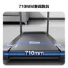 Ejian home fitness treadmill 90 folding 25-speed electric slope adjustment 71cm large treadmill fitness equipment E5S 25-speed electric slope/90-degree vertical folding
