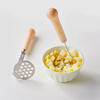 PLODON baby food supplement tool 19-hole honeycomb mud press mud spoon food grade 304 stainless steel