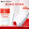 Doctor Bei DR.BEI soft-bristled toothbrush, fine-bristled gum-protecting imported soft bristles, small brush head, youth version gray single pack