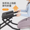MI Xiaomi Pepper Inversion Stool Inversion Artifact Home Wangou Same Inversion Chair Upside Down Yoga Auxiliary Fitness Equipment Stretcher A Standard Model - Black Round Stable Steel Pipe + Full