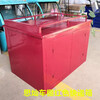Electric tricycle express box express carriage cargo box customized stall carriage rear bucket iron express carriage 1 150-100-110 stamping light blue