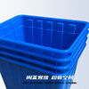 Ni Zhier rectangular large e-commerce clothing linen towel trolley packaging materials cargo frame blue without cover* plus PU polyester load-bearing wheels 600K box & length 110*width 89*height 71 cm