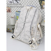 Kuang Rui schoolbag junior high school students 2026 new work style large capacity backpack male high school college students high-looking backpack trendy off-white (with black briquettes pendant)