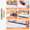 Baiji plastic wrap cutter magnetic refrigerator artifact kitchen household food disposable plastic wrap tear-off box
