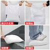 Jingyuncan white thickened woven bag express transfer bag nylon bag packaging bag rice bag flour rice bag snakeskin bag standard 50*82cm 10 pieces