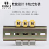 Fuse holder single double triple fuse box with light fuse holder FS-101 rail-type 6*30 fuse box 6X30 FS101_default equipped with 10A fuse