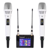 Tiansot Tissot KK205 wireless microphone internet celebrity anchor singing live outdoor touch screen microphone white one for two