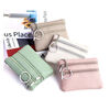 Fashionable women's bag coin purse key bag mini compact coin bag versatile multi-functional small fresh wallet black 1 piece