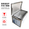Shantou Lincun stainless steel tool box thickened box rectangular box car trunk storage box outdoor storage box custom-made length 40*width 30*height 20 201 stainless steel thick 1.0m