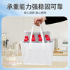 White 4-inch 6-inch 8-inch 10-inch 12-inch birthday cake insulation bag refrigerated bag delivery bag customized for takeaway waterproof white gold handheld 6-inch single layer length 26 width 26